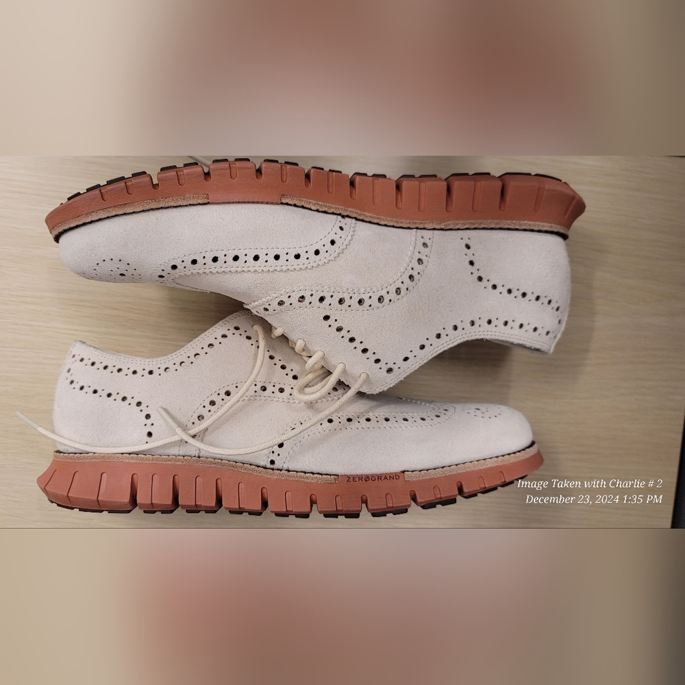 Cole HaanMen's ZERØGRAND Remastered Wingtip Suede Oxfords